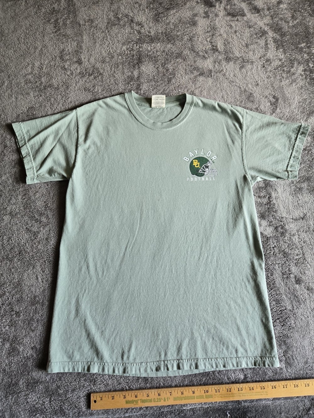 Comfort Colors Baylor Bears Football Tee - Men's Size Medium